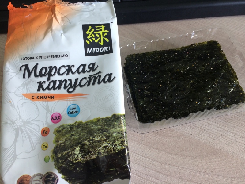 Жареная морская капуста с кунжутом рецепт