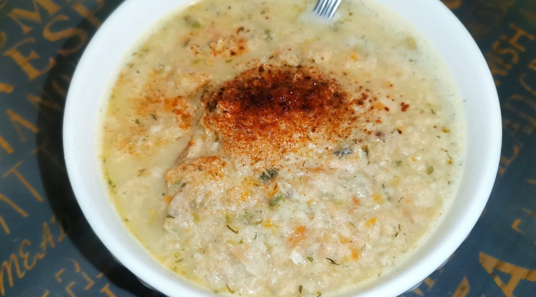 Суп на курином бульоне - калорийность