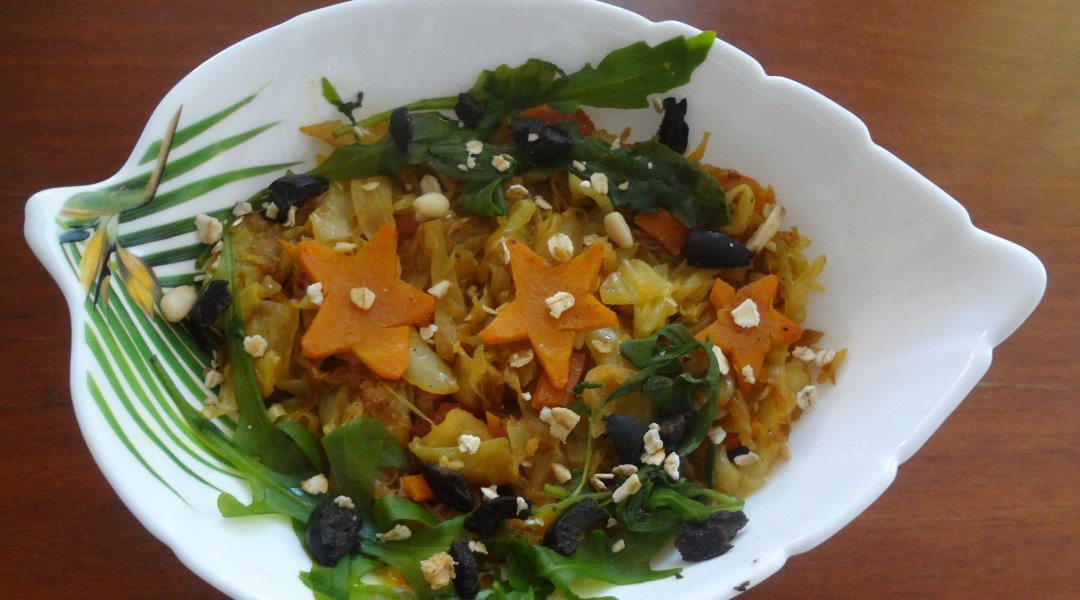 Салат из капусты на растительном масле: калорийность