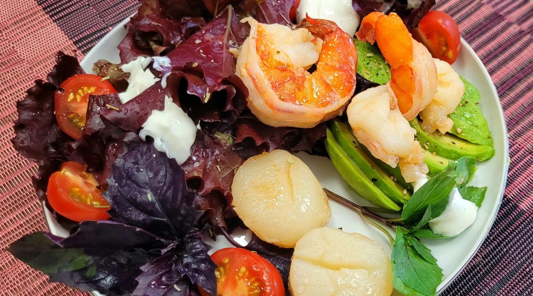 📖 Рецепты салатов из гребешка - как приготовить в домашних условиях - Дикоед