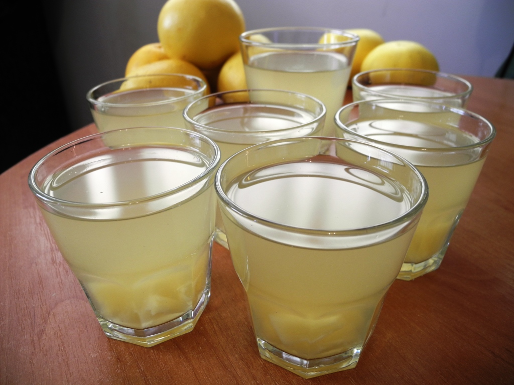 Желе из кабачков